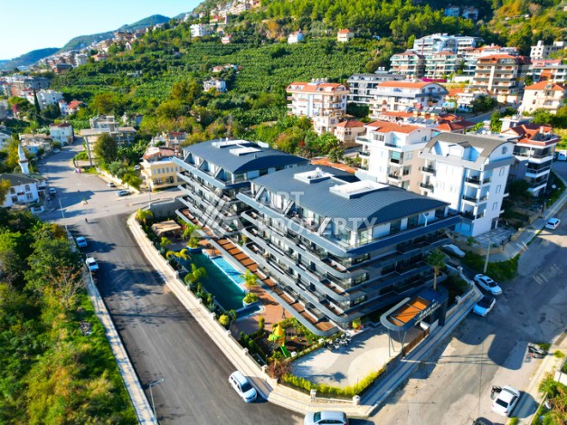 Квартира 2+1 в престижной резиденции, 70 кв.м. Хасбахче, Алания - Ракурс 56