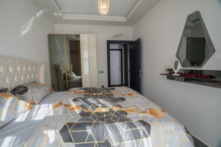 Меблированная двухкомнатная квартира в новом доме в районе Оба, 60 м2 - Ракурс 8