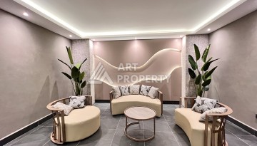 Недорогая квартира 1+1 в новом комплексе в районе Демирташ, 1200 м до моря - Ракурс 15