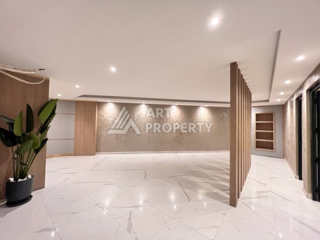 Недорогая квартира 1+1 в новом комплексе в районе Демирташ, 1200 м до моря - Ракурс 17