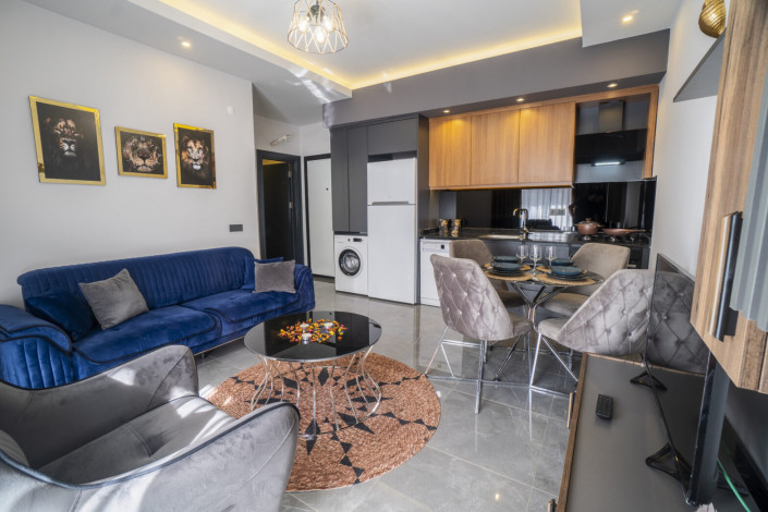 Меблированная двухкомнатная квартира в новом доме в районе Оба, 60 м2 - Ракурс 10