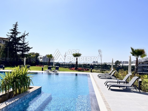 Недорогая квартира 1+1 в новом комплексе в районе Демирташ, 1200 м до моря - Ракурс 34