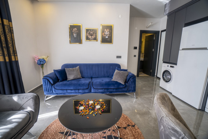 Меблированная двухкомнатная квартира в новом доме в районе Оба, 60 м2 - Ракурс 11