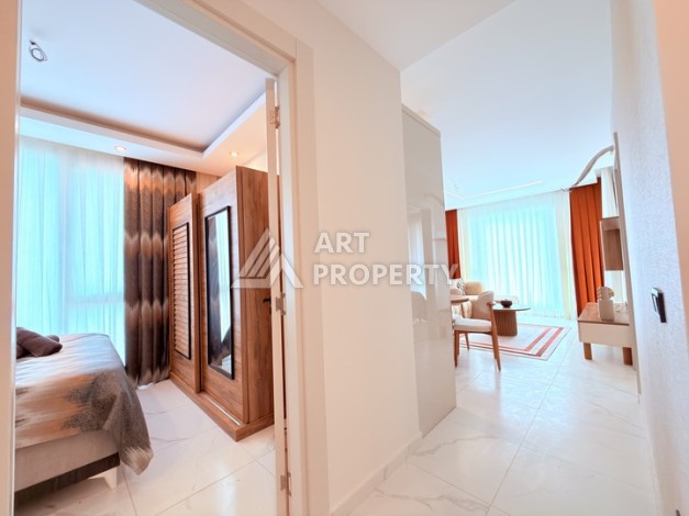 Стильная современная квартира 2+1 в новом комплексе в районе Каргыджак с видами на горы - Ракурс 2