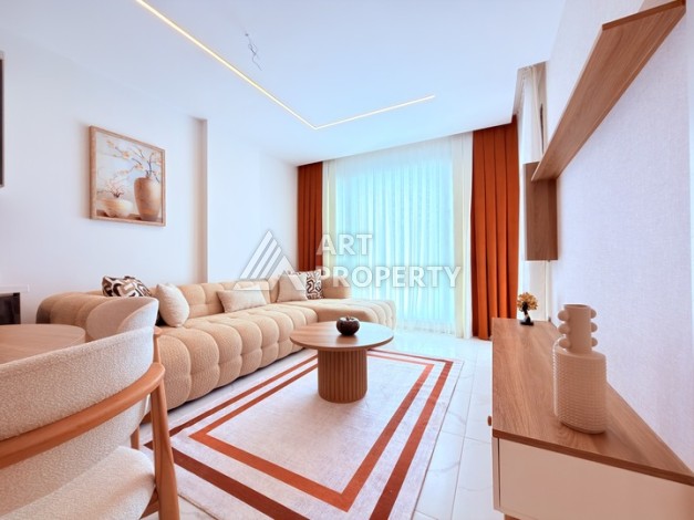 Стильная современная квартира 2+1 в новом комплексе в районе Каргыджак с видами на горы - Ракурс 4