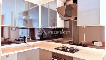 Стильная современная квартира 2+1 в новом комплексе в районе Каргыджак с видами на горы - Ракурс 7