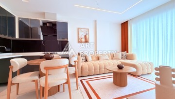 Стильная современная квартира 2+1 в новом комплексе в районе Каргыджак с видами на горы - Ракурс 9