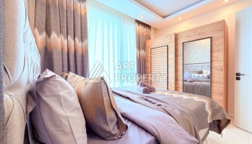 Стильная современная квартира 2+1 в новом комплексе в районе Каргыджак с видами на горы - Ракурс 12