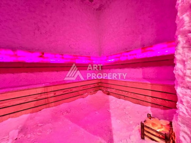 Стильная современная квартира 2+1 в новом комплексе в районе Каргыджак с видами на горы - Ракурс 27