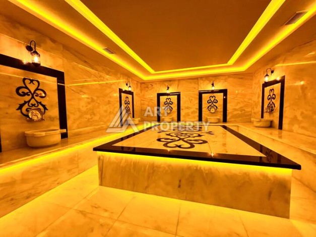 Стильная современная квартира 2+1 в новом комплексе в районе Каргыджак с видами на горы - Ракурс 32