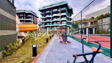 Стильная современная квартира 2+1 в новом комплексе в районе Каргыджак с видами на горы - Ракурс 38