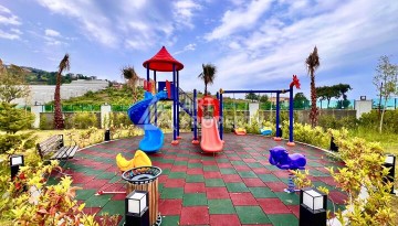 Стильная современная квартира 2+1 в новом комплексе в районе Каргыджак с видами на горы - Ракурс 41