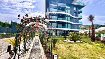 Стильная современная квартира 2+1 в новом комплексе в районе Каргыджак с видами на горы - Ракурс 44