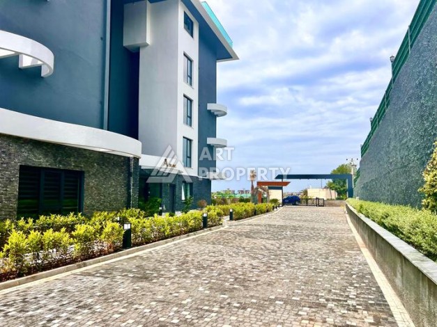 Стильная современная квартира 2+1 в новом комплексе в районе Каргыджак с видами на горы - Ракурс 63