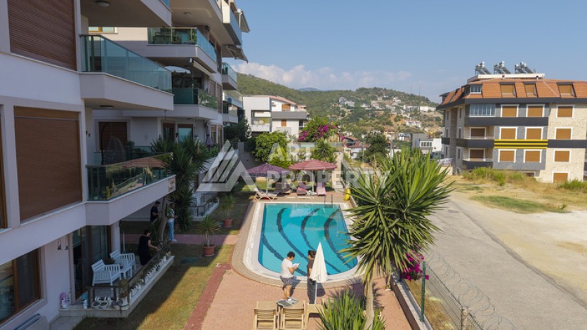 Садовый дуплекс 3+1 для ВНЖ и Гражданства. Кучукхасбахче, Алания - Ракурс 1