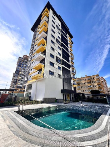 Квартира 2+1 в новом комплексе у моря в районе Махмутлар, улица Барбароса - Ракурс 21