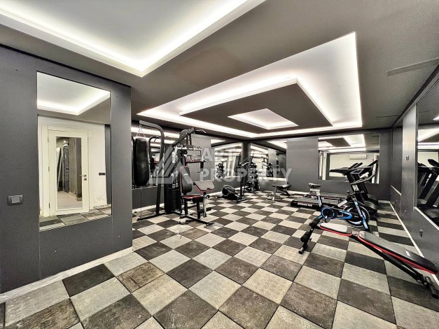 Квартира 2+1 в новом комплексе у моря в районе Махмутлар, улица Барбароса - Ракурс 25