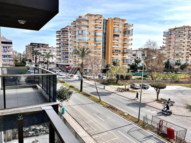 Квартира 2+1 в новом комплексе у моря в районе Махмутлар, улица Барбароса - Ракурс 28