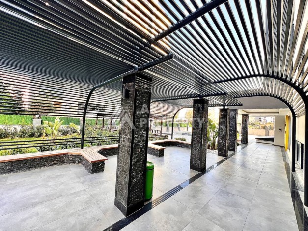 Квартира 2+1 в новом комплексе у моря в районе Махмутлар, улица Барбароса - Ракурс 29