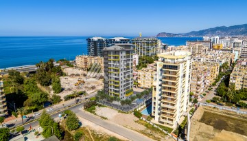 Квартира 2+1 в новом комплексе у моря в районе Махмутлар, улица Барбароса - Ракурс 37