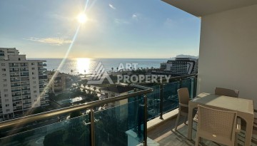 Квартира 1+1 с видом на море в комплексе от элитного застройщика в 200 метрах от побережья - Ракурс 7