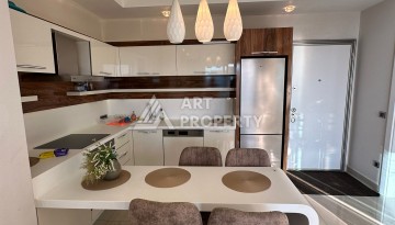 Квартира 1+1 с видом на море в комплексе от элитного застройщика в 200 метрах от побережья - Ракурс 10