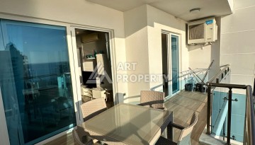 Квартира 1+1 с видом на море в комплексе от элитного застройщика в 200 метрах от побережья - Ракурс 11