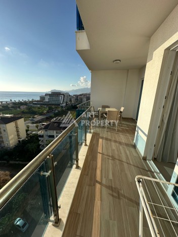 Квартира 1+1 с видом на море в комплексе от элитного застройщика в 200 метрах от побережья - Ракурс 13