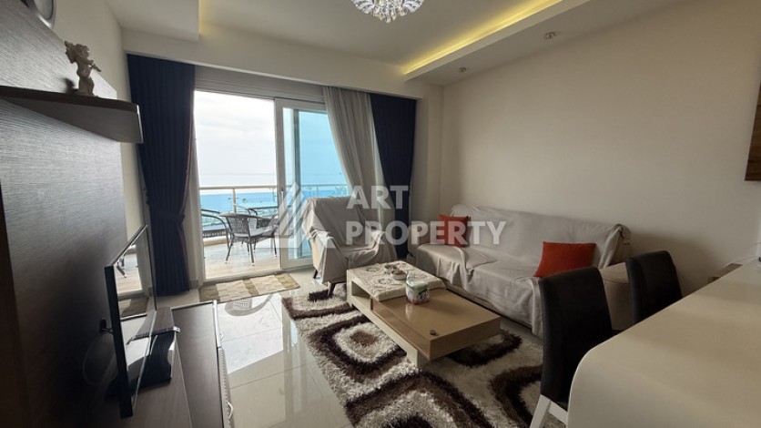 Квартира на первой береговой линии с прямым видом на море в Махмутларе - Ракурс 5