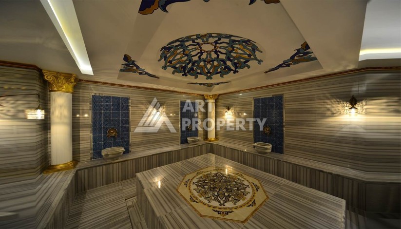 Квартира на первой береговой линии с прямым видом на море в Махмутларе - Ракурс 19