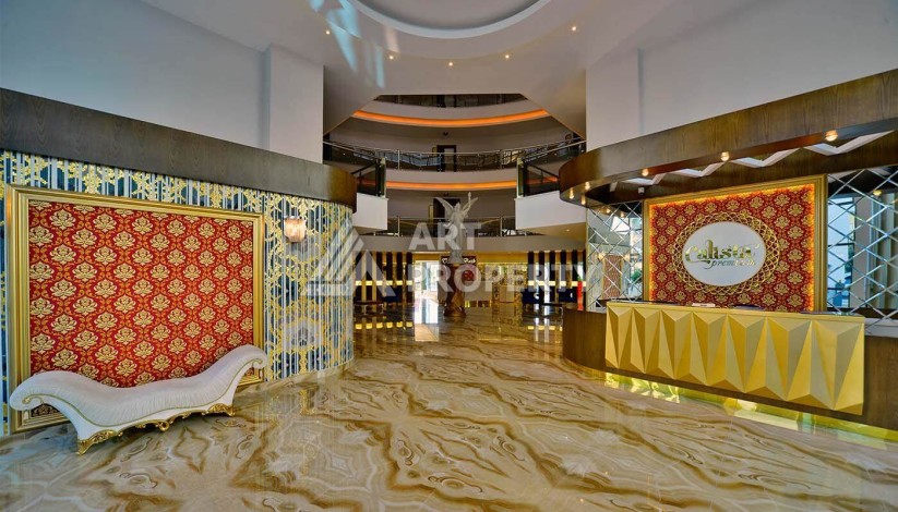 Квартира на первой береговой линии с прямым видом на море в Махмутларе - Ракурс 29