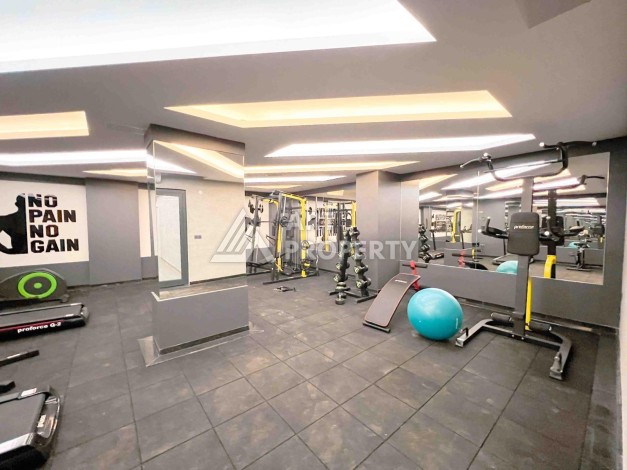 Светлая квартира 1+1 в районе Махмутлар, 50 кв.м. - Ракурс 9