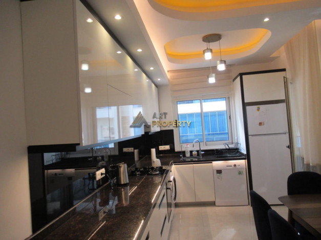 Трехкомнатная квартира в одном из грандиозных комплексов района Махмутлар, Алания, 120 м2 - Ракурс 11