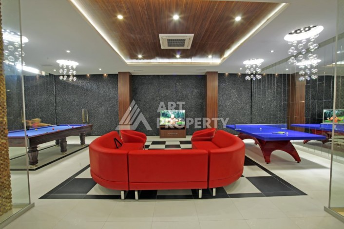 Квартира 2+1 с мебелью, 110 кв.м. Оба, Алания - Ракурс 9