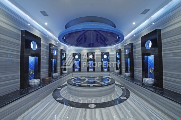 Квартира 2+1 с мебелью, 110 кв.м. Оба, Алания - Ракурс 12