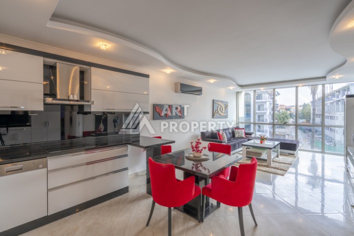 Квартира 2+1 с мебелью, 110 кв.м. Оба, Алания - Ракурс 18