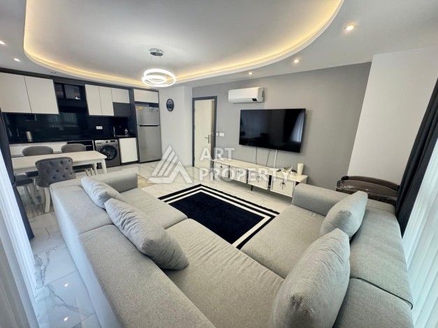 Квартира 1+1 с видом на море в центре Махмутлара - Ракурс 14