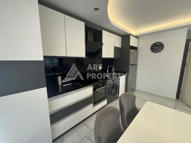 Квартира 1+1 с видом на море в центре Махмутлара - Ракурс 18