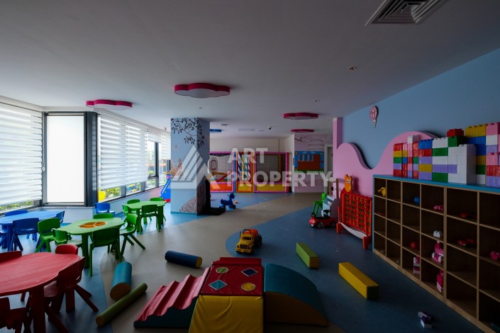 Квартира 1+1 на первой береговой линии с прямым видом на море в Махмутларе - Ракурс 5