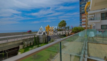 Квартира 1+1 на первой береговой линии с прямым видом на море в Махмутларе - Ракурс 10