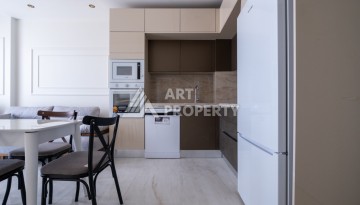 Квартира 1+1 на первой береговой линии с прямым видом на море в Махмутларе - Ракурс 13