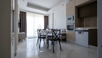 Квартира 1+1 на первой береговой линии с прямым видом на море в Махмутларе - Ракурс 14