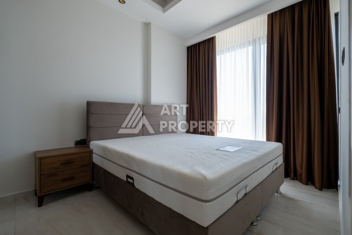 Квартира 1+1 на первой береговой линии с прямым видом на море в Махмутларе - Ракурс 17