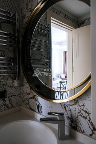 Квартира 1+1 на первой береговой линии с прямым видом на море в Махмутларе - Ракурс 24