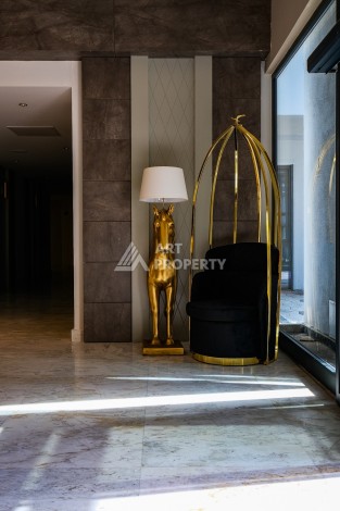 Квартира 1+1 на первой береговой линии с прямым видом на море в Махмутларе - Ракурс 34