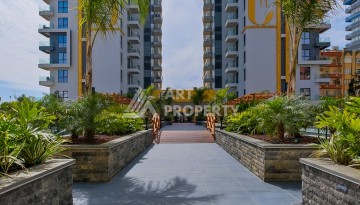 Квартира 1+1 на первой береговой линии с прямым видом на море в Махмутларе - Ракурс 38