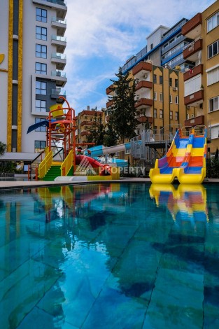 Квартира 1+1 на первой береговой линии с прямым видом на море в Махмутларе - Ракурс 38