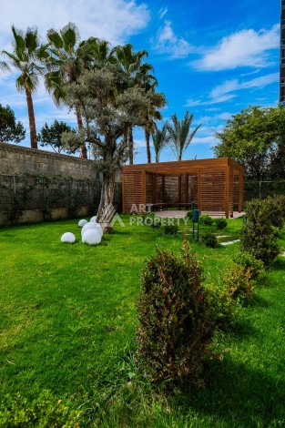 Квартира 1+1 на первой береговой линии с прямым видом на море в Махмутларе - Ракурс 48