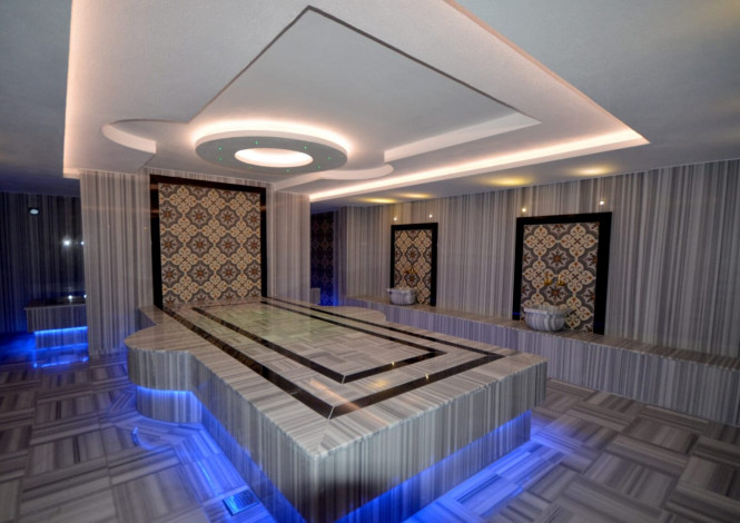 Двухкомнатная квартира в новом комплексе в курортном городе Алания, всего в 100 метрах от Средиземного моря, 65м2 - Ракурс 8