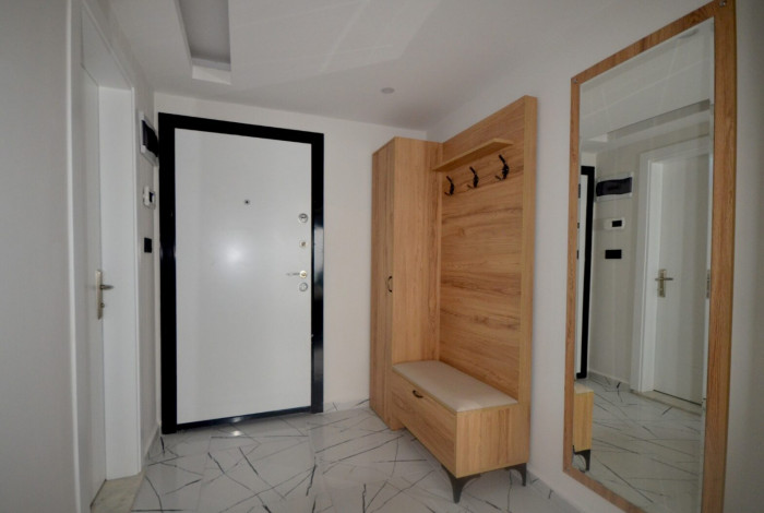 Двухкомнатная квартира в новом комплексе в курортном городе Алания, всего в 100 метрах от Средиземного моря, 65м2 - Ракурс 10